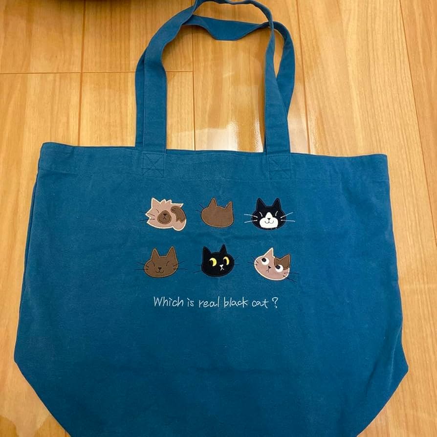 飛行船CARA　トートバッグなど Amazon.co.jp: トートバッグ 猫柄 飛行船 HIKOSEN CARA